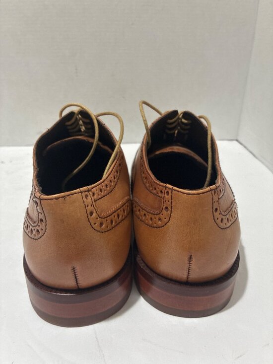 Cole Haan Williams Wingtip Oxford dress shoes in British Tan leather mens 9.5 main image 5
